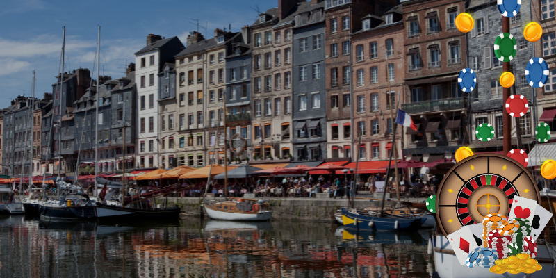 Vieille ville de Honfleur en Normandie